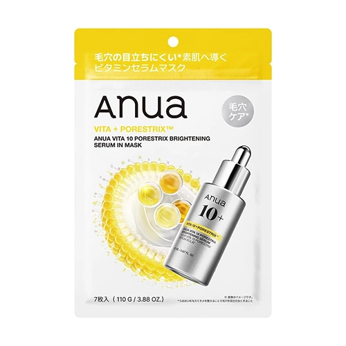 Anua ビタミン10ポアストリクスセラムマスク